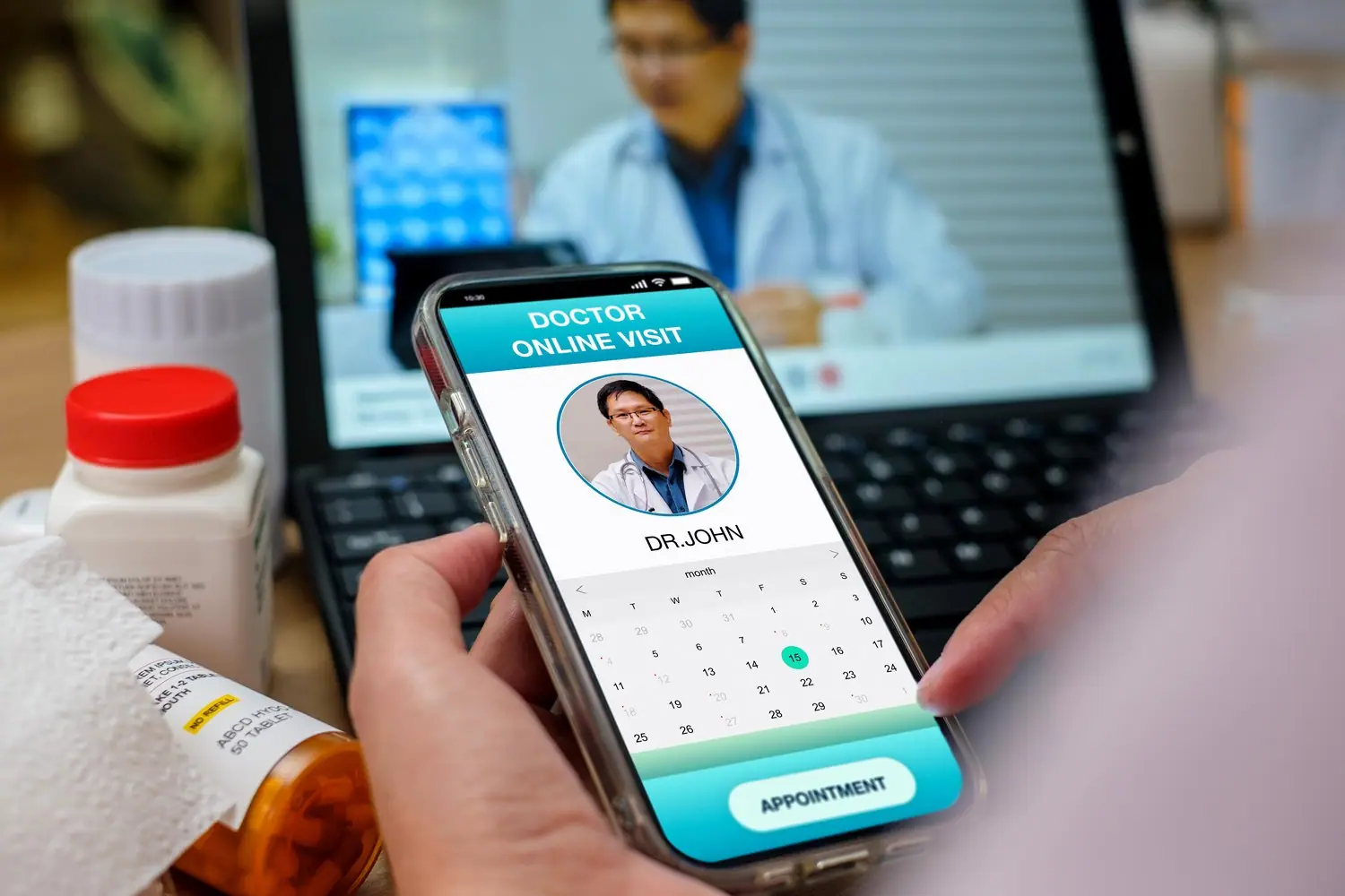 Telemedycyna na smartfonie - bezpieczne konsultacje online